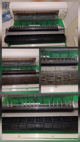 肯特優冷氣洗衣機保養清潔工坊 - 大金冷氣洗前洗後