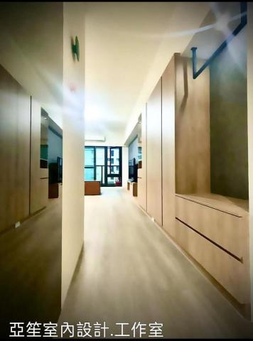 亞笙室內設計工作室 - 日式無印玄關配置