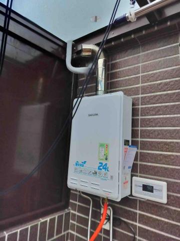 大桃園專業熱水器安裝維修 - 櫻花24公升