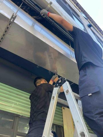 王勇勝 - 巨大排水槽施做