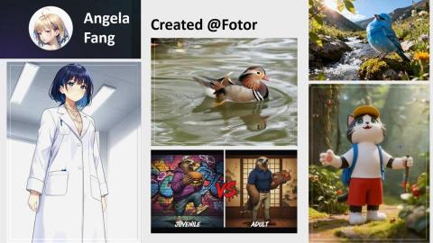 Shyun (煦蕓） - 使用的平台之一以及創作的角色。專業的角色設計以及簡易的動畫製作。