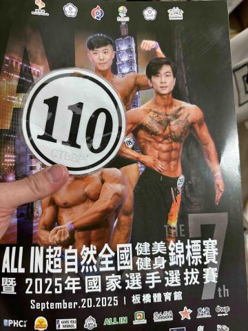 Brian - 114/9月 量級第二