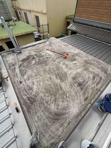 綵湸油漆工程 - 頂樓防水 施工前