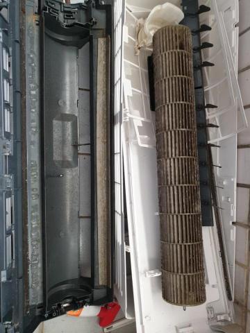 安誠專業淨洗冷氣洗衣機水塔電熱水器除塵蟎 - 清洗前