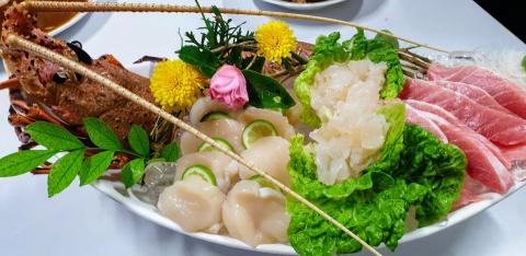 張心柔 - 生干貝龍蝦