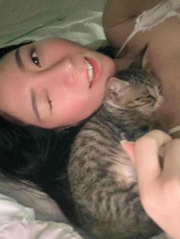 提供寄養貓服務的專家梁秝菲