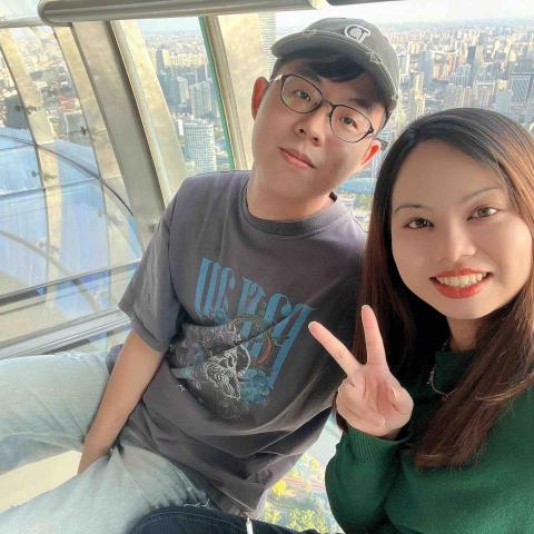 提供氣球列車服務的專家周祈汎