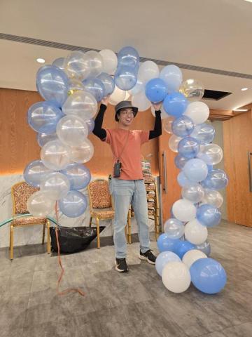 張詠睿 - 氣球拱門設計