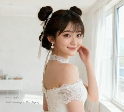 靚芊美學 Beauty More - 新娘日系俏麗可愛妝髮造型