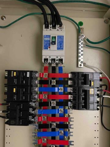 宥蓁水電 - 三相配電盤