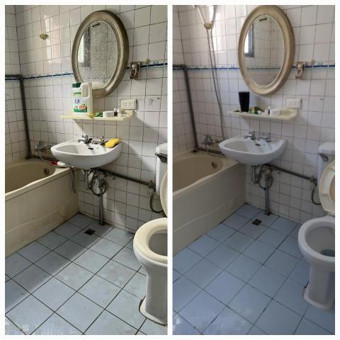 到府居家清潔黃小妤 - 廁所清潔對比