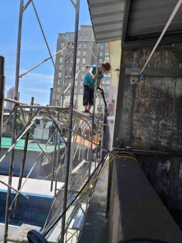 福赫防水工程行 - 外牆 先清洗乾淨 在做防水