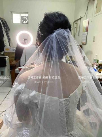 Jessie x studio潔莃工作室/彩妝造型/半永久紋 - 新娘單妝髮