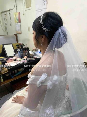 Jessie x studio潔莃工作室/彩妝造型/半永久紋 - 新娘造型