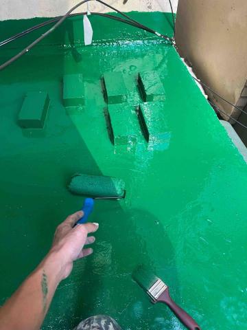 福赫防水工程行 - 中區 三民路 天井做PU防水 讚 114.11.27.