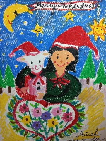 林子淇 - 蠟筆 聖誕節小羊與我