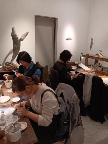 花圈圈繪畫工作室 - 課程側拍