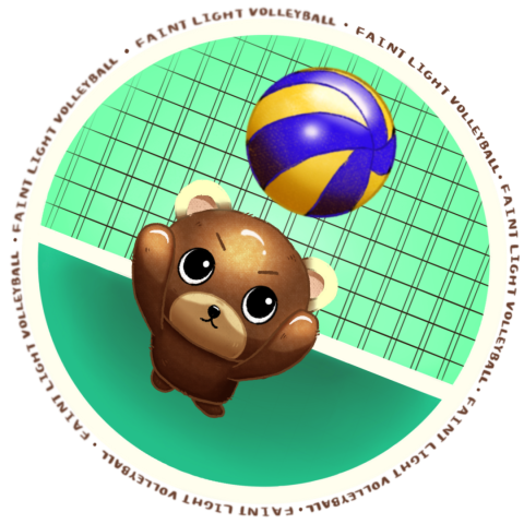 檸檬尼 - 角色設計-微光排球隊 -舉球員 熊