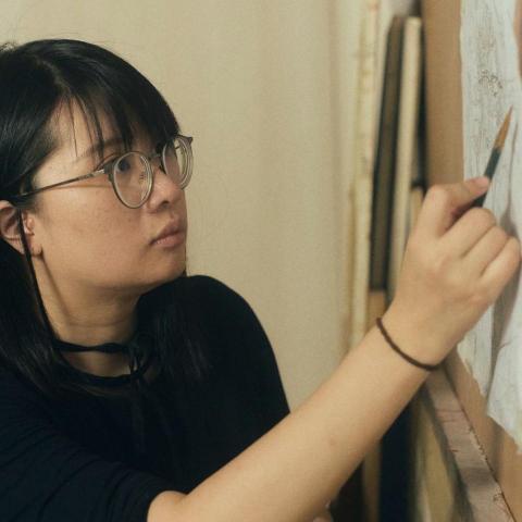 提供練習素描服務的專家花圈圈繪畫工作室