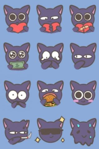 江易晴 - 作品1 表情貼參考