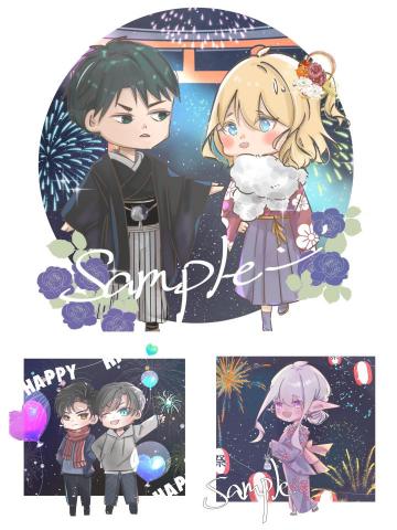 江易晴 - 雙人Q版範例