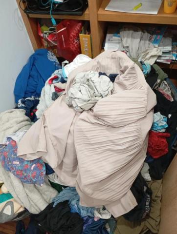 大胖~居家清潔、收納整理 - 收納前