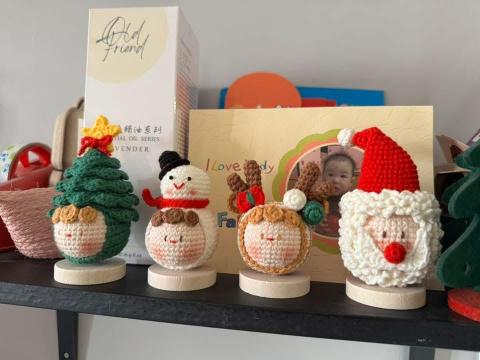 Nancy Chang - 聖誕精靈擺設製作