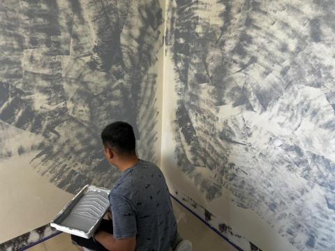 詹琇鈞 - 塗漆過程