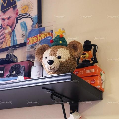 Nancy Chang - 聖誕版達菲大頭公仔製作