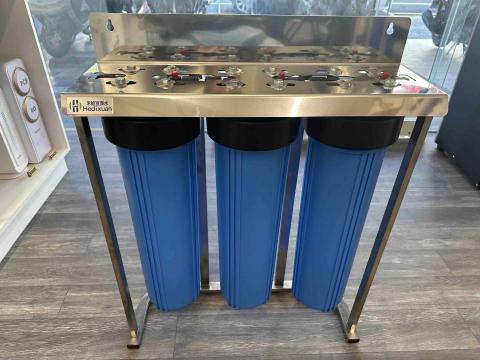 提供淨水服務的專家林昌毅