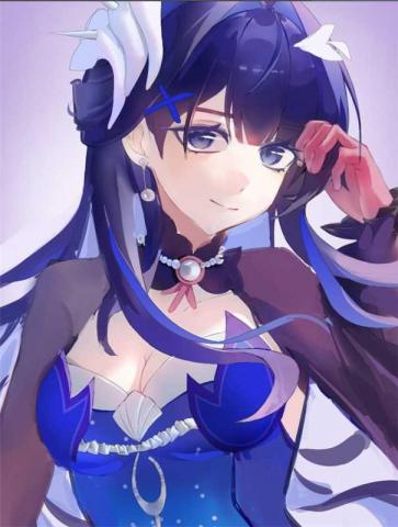 Lirong Xie - 人物插畫：
二創/單人/半身/簡易背景