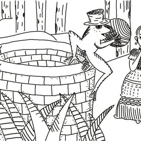 STEP創意工作室(聯富創意有限公司) - 幾何圖形童話意象圖設計/青蛙王子