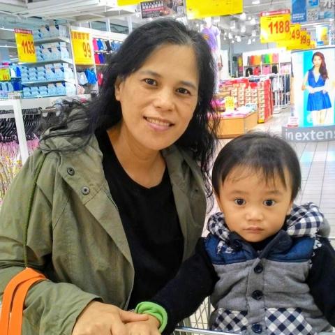 提供家庭代工服務的專家張惠珍