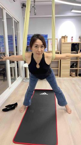 大大體能 - 空中瑜珈，初學者合適