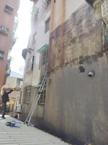 一元宅修工程行 - 外牆第二層彈泥防水塗抹