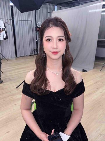 台中新娘秘書Kelly |美甲|美睫|育髮|紋繡 - 優雅禮服形象照