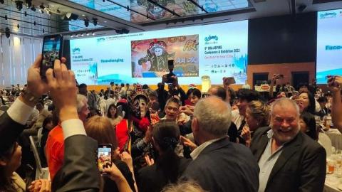 杰生創意娛樂 - 9th IWA-ASPIRE Conference&Exhibition 2023?
現場國外嘉賓超級熱情