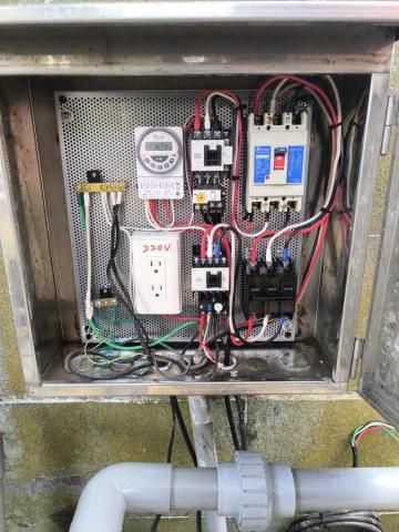 宸達工程行 - 魚池過濾系統控盤裝設