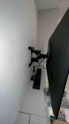 范范 - 臥室55吋手臂安裝（電視背面圖）