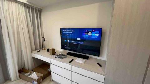 范范 - 臥室55吋手臂安裝