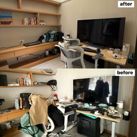 張文菱（叮噹）-整理師 - 桌面只放需要用的物品！