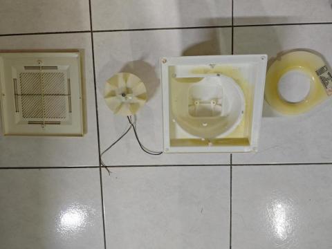 布丁冷氣洗凈 - 清洗浴室排風扇