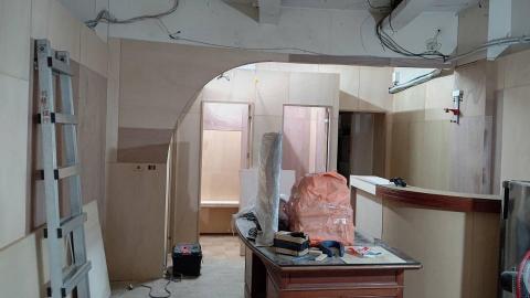 許祐景 - 老屋翻新，造形牆包覆、更衣室隔間制作