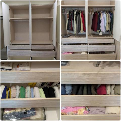 居家整理師-吳朱希文Hayan Siyce - 舊家打包到新家上架-主臥