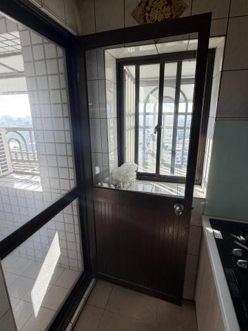 開鑫鐵工廠 - 施工前更換門片（訂製304不銹鋼烤漆包板）