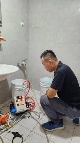 良寓水管企業社 - 自動化高壓灌補水管修繕止漏作業