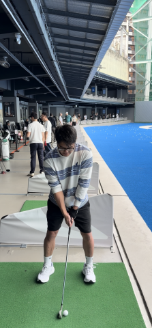 Ethan USGTF高爾夫球教練 - 站姿