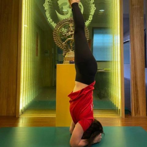 提供皮拉提斯環服務的專家連娟