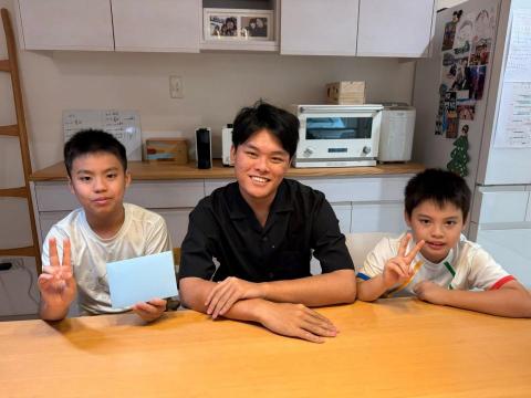 吳奕廷 - 與學生之合照