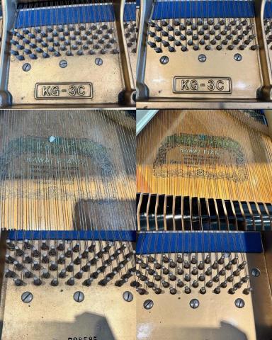 陳承揚鋼琴調律 - 平台鋼琴外觀清潔